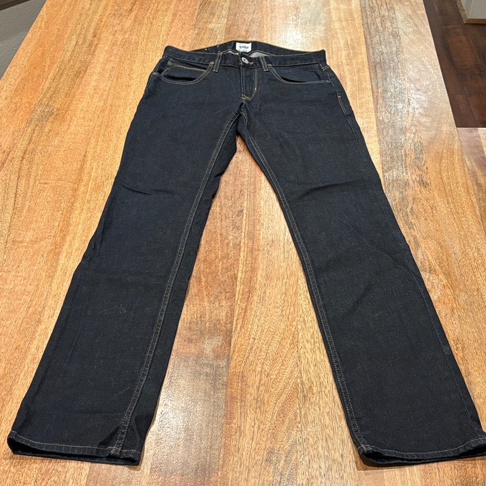 Hudson Jeans Men's Dark Blue Straight-Leg Denim